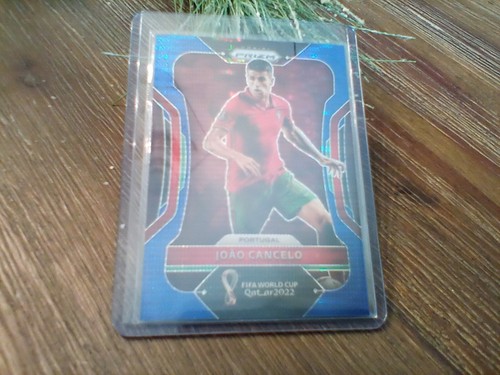 Joao Cancelo 2022 Panini Prizm FIFA World Cup Qatar Blue Prizm 40/49