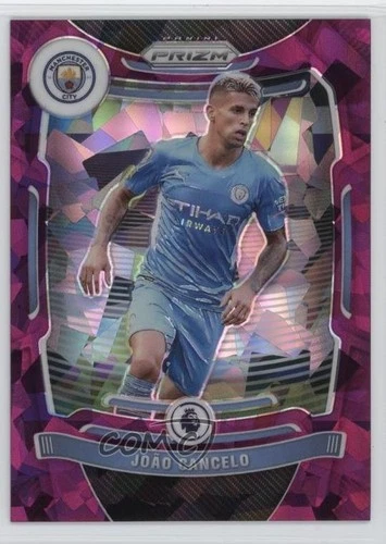 Joao Cancelo 2021 Panini Prizm Premier League Viola Ice Prizm 15/49