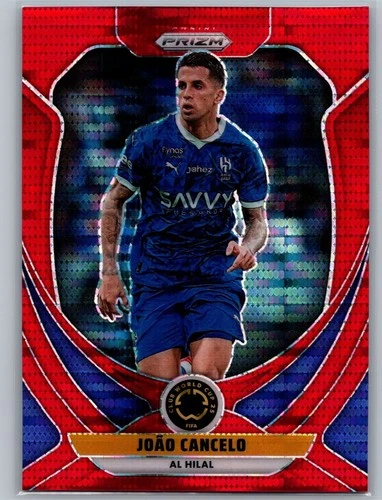 Joao Cancelo 2025 Panini Prizm Red Pulsar /299