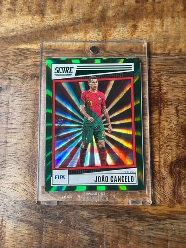 Joao Cancelo 2022 Panini Score Fifa Calcio Laser Verde /5