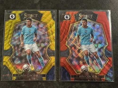 Joao Cancelo 2022 Panini Select Gold and Red /10