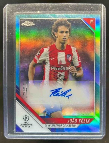 Joao Felix 2021 Topps Chrome Aqua Refractor /199