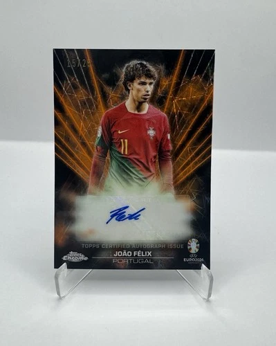 Joao Felix 2024 Topps Chrome Black Laser /25
