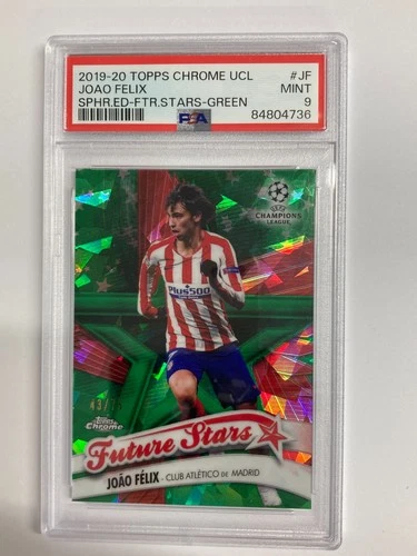 Joao Felix 2019 Topps Chrome Sapphire Green /75