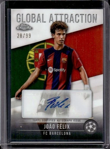 Joao Felix 2023 Topps Chrome UEFA /99