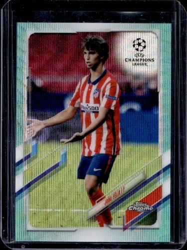 Joao Felix 2021 Topps Chrome UEFA Aqua Wave /199