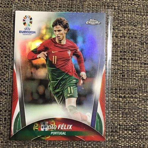 Joao Felix 2023 Topps Chrome UEFA Euro Refractor