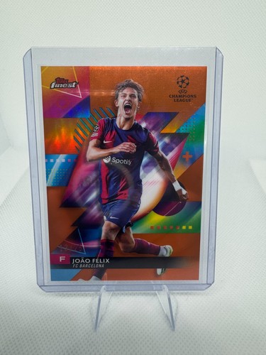 Joao Felix 2024 Topps Finest Gold Refractor /25
