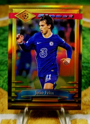 Joao Felix 2023 Topps Finest Gold Refractor /50