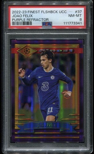 Joao Felix 2022 Panini Finest Purple Refractor /15