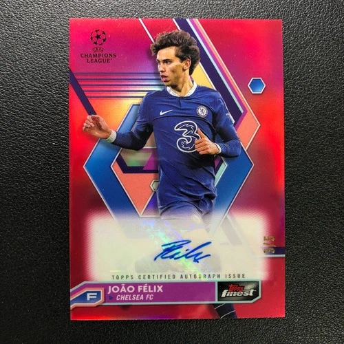Joao Felix 2023 Topps Finest Red Refractor /5