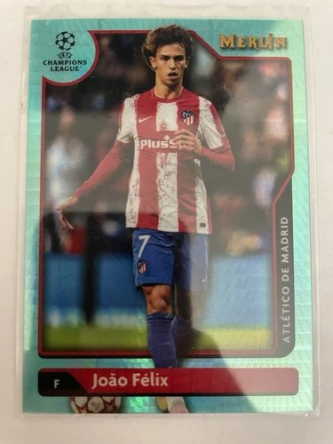 Joao Felix 2021 Topps Merlin Chrome Aqua Prism Refractor
