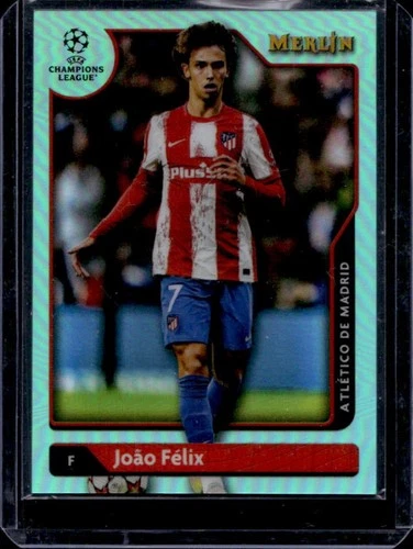 Joao Felix 2021 Topps Merlin Chrome Aqua Refractor /199
