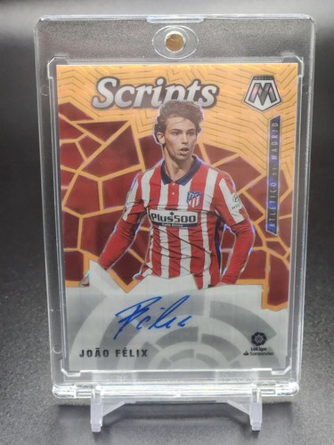 Joao Felix 2020 Panini Mosaic Orange Fluorescent 1/1