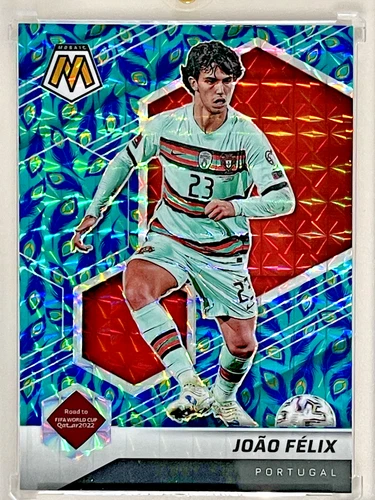 Joao Felix 2021 Panini Mosaic Peacock Prizm