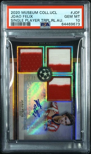Joao Felix 2020 Topps Museum Collection UEFA 31/35