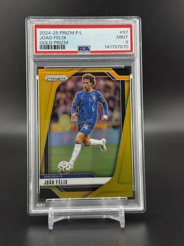 Joao Felix 2024 Panini Prizm Premier League Gold Prizm /10