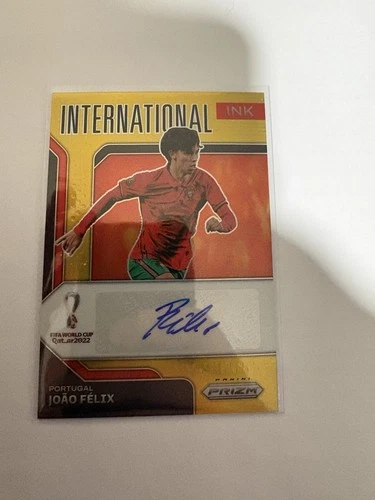 Joao Felix 2022 Panini Prizm World Cup Oro /10