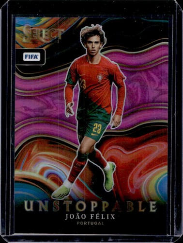 Joao Felix 2022 Panini Select FIFA Pink /25