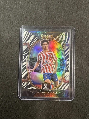 Joao Felix 2023 Panini Select Zebra Prizm /25