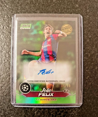 Joao Felix 2024 Topps Stadium Club Chrome Green /99