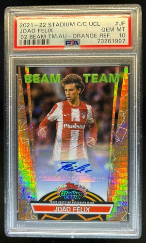 Joao Felix 2021 Topps Stadium Club Chrome Orange /25