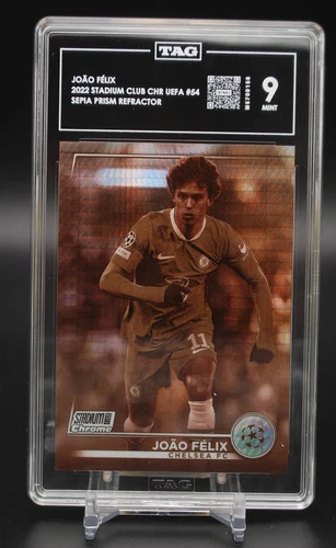 Joao Felix 2022 Topps Stadium Club Chrome Sepia Prism /75