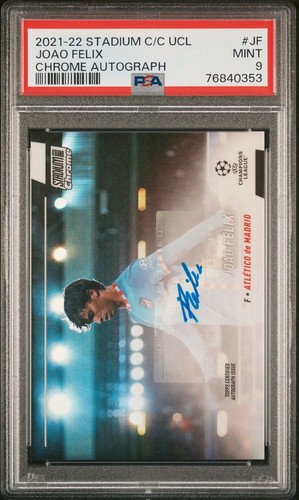 Joao Felix 2021 Panini Stadium Club Chrome UEFA