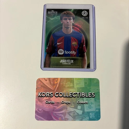 Joao Felix 2023 Topps Summer Signings Chelsea Green /49