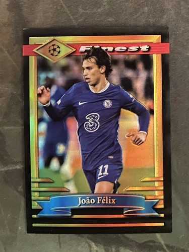 Joao Felix 2022 Topps Finest UEFA Black Refractor 37/25
