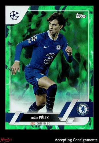 Joao Felix 2022 Topps UEFA Club Competitions Blue Inferno 15/125