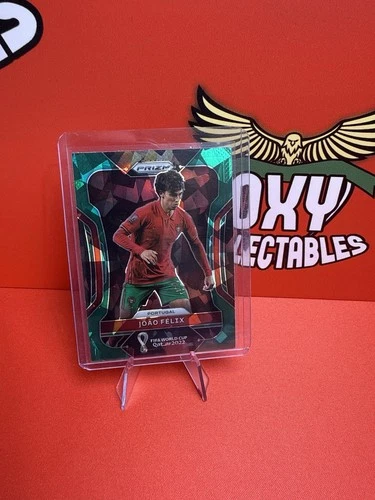 Joao Felix 2022 Panini World Cup Prizm Green Ice
