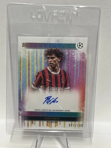 Joao Felix & Zlatan Ibrahimovic 2024 Topps Inception /100