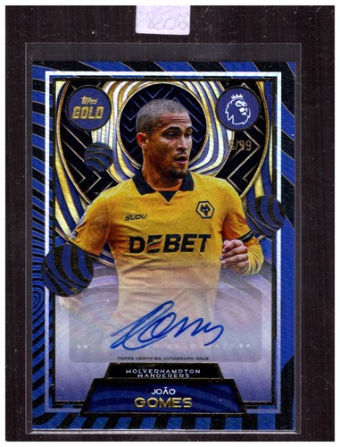 Joao Gomes 2025 Topps Gold Premier League Gold /99