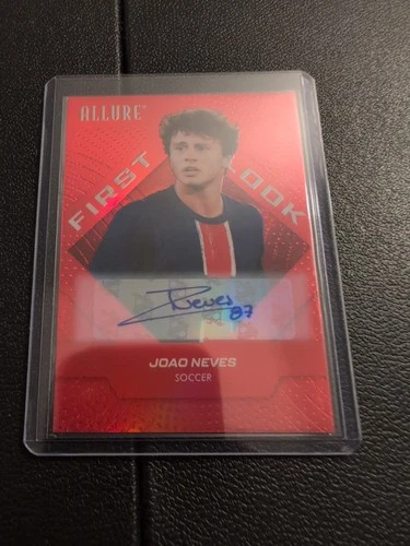 Joao Neves 2025 Upper Deck Allure Red Rainbow
