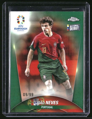 Joao Neves 2024 Topps Chrome Color Match /99