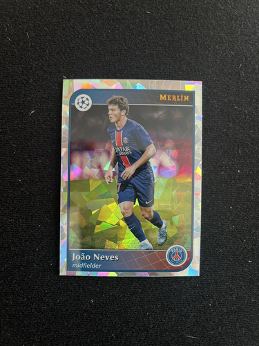 Joao Neves 2024 Topps Chrome Merlin Atomic Refractor #87