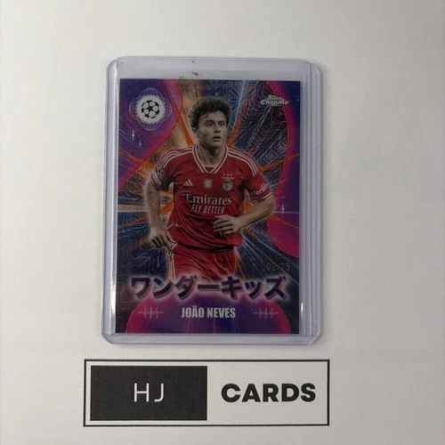 Joao Neves 2024 Topps Chrome Orange /25