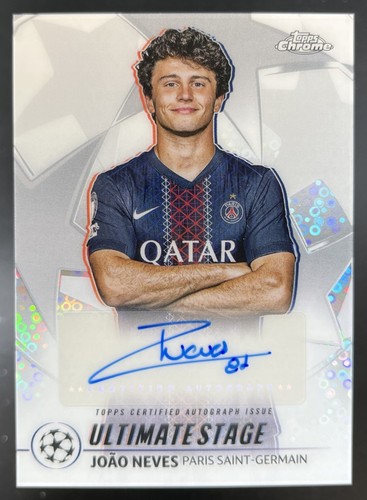Joao Neves 2025 Topps Chrome Silver