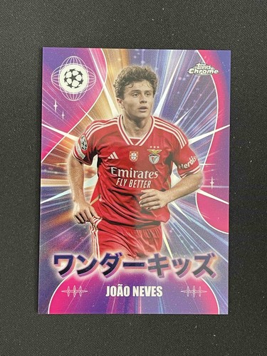 Joao Neves 2024 Topps Chrome UEFA