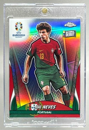 Joao Neves 2024 Topps Chrome UEFA Euro