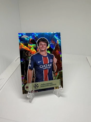Joao Neves 2024 Topps Cromo Zafiro UEFA Sapphire