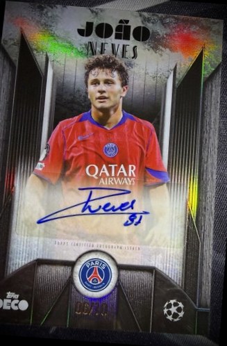 Joao Neves 2025 Topps Deco /10