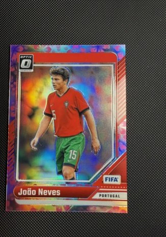Joao Neves 2024 Panini Donruss Optic Plum Blossom