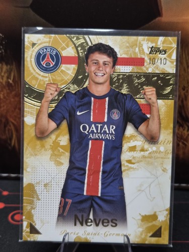 Joao Neves 2024 Topps Exhibition Gold 1/1