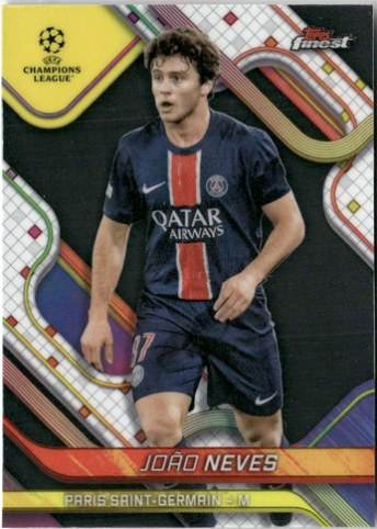 Joao Neves 2025 Topps Finest 83/125