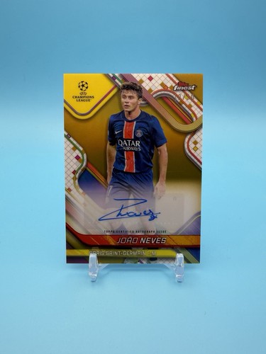Joao Neves 2024 Topps Finest Gold /50
