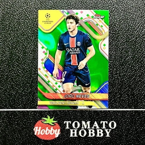 Joao Neves 2024 Topps Finest Green Refractor /99