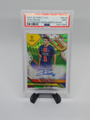Joao Neves 2024 Topps Finest Green Wave /99