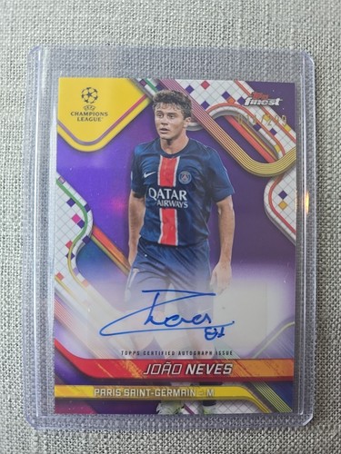Joao Neves 2024 Topps Finest Purple /299
